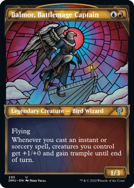 MTG Dominaria United 295 Balmor, Battlemage Captain