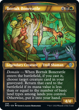 MTG Dominaria United 296 Bortuk Bonerattle