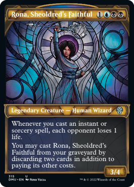 MTG Dominaria United 315 Rona, Sheoldred's Faithful