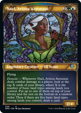 MTG Dominaria United 306 Nael, Avizoa Aeronaut