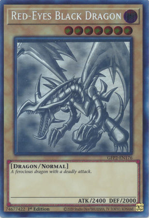 Ghosts From The Past The 2nd Haunting GFP2-EN176 Red-Eyes Black Dragon (Ghost Rare)