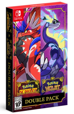 Pokemon Scarlet & Pokemon Violet Double Pack - Nintendo Switch