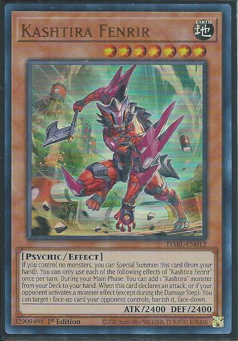 Darkwing Blast DABL-EN012 Kashtira Fenrir