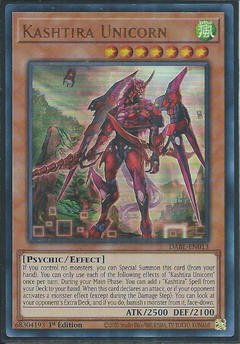 Darkwing Blast DABL-EN013 Kashtira Unicorn