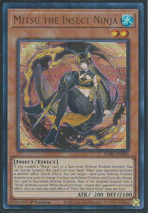 Darkwing Blast DABL-EN016 Mitsu the Insect Ninja