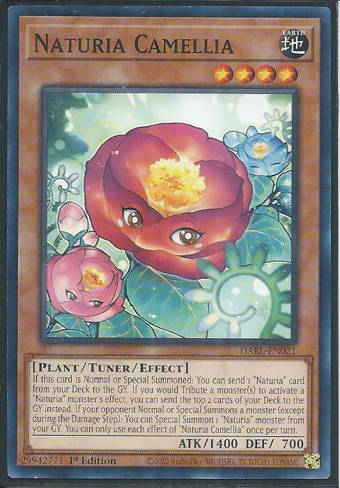 Darkwing Blast DABL-EN021 Naturia Camellia