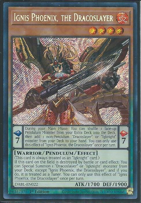 Darkwing Blast DABL-EN022 Ignis Phoenix, the Dracoslayer