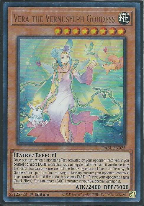 Darkwing Blast DABL-EN025 Vera the Vernusylph Goddess