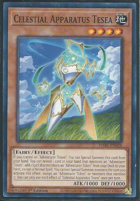 Darkwing Blast DABL-EN028 Celestial Apparatus Tesea