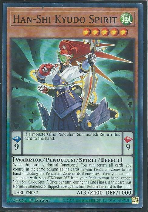 Darkwing Blast DABL-EN032 Han-Shi Kyudo Spirit