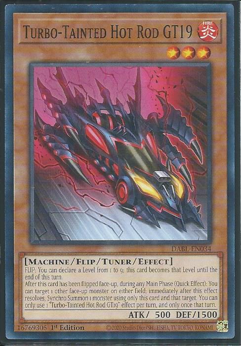 Darkwing Blast DABL-EN034 Turbo-Tainted Hot Rod GT19