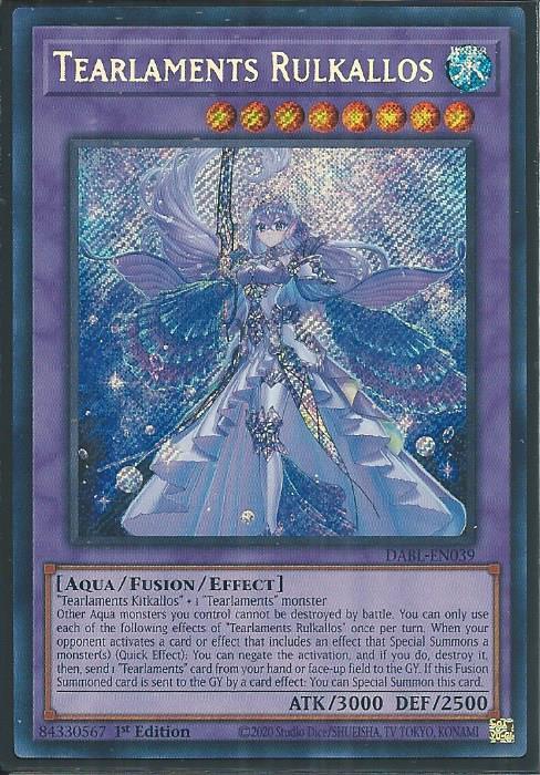 Darkwing Blast DABL-EN039 Tearlaments Rulkallos