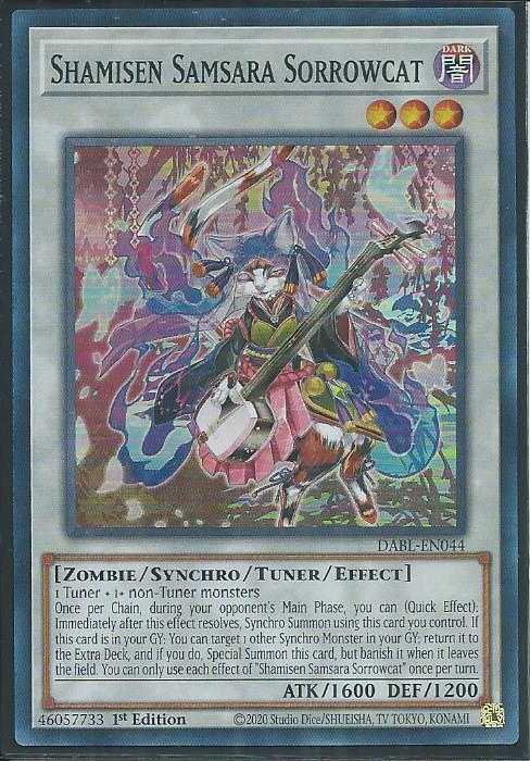 Darkwing Blast DABL-EN044 Shamisen Samsara Sorrowcat