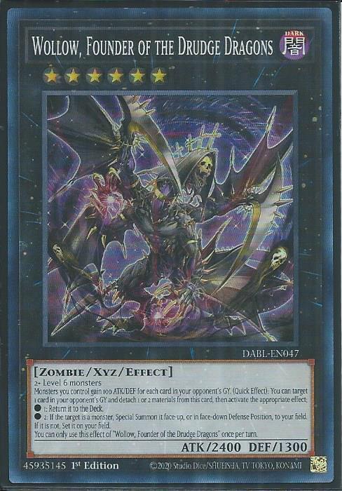 Darkwing Blast DABL-EN047 Wollow, Founder of the Drudge Dragons