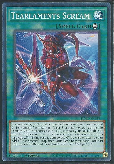 Darkwing Blast DABL-EN058 Tearlaments Scream