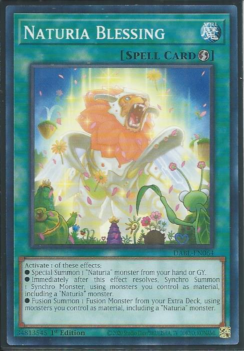 Darkwing Blast DABL-EN064 Naturia Blessing