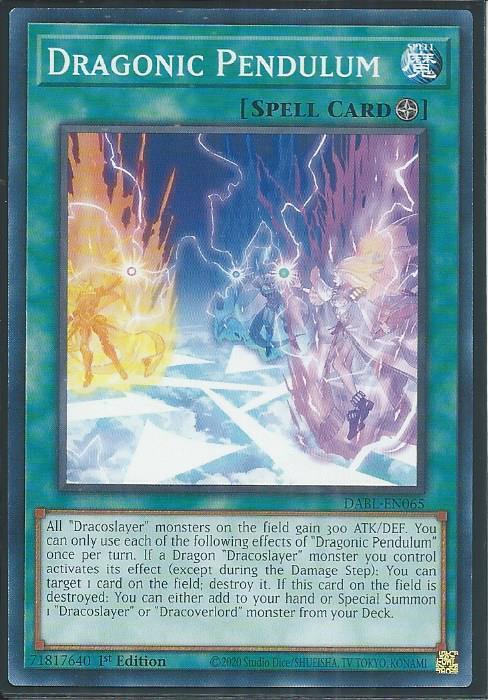 Darkwing Blast DABL-EN065 Dragonic Pendulum