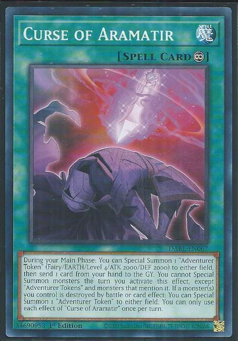 Darkwing Blast DABL-EN067 Curse of Aramatir