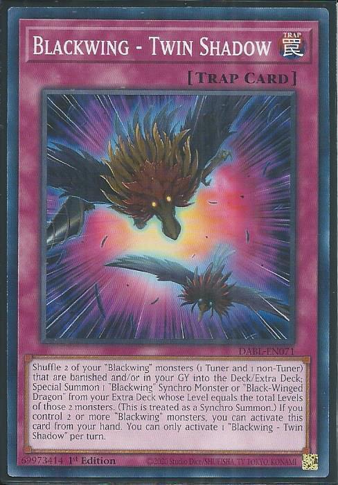 Darkwing Blast DABL-EN071 Blackwing - Twin Shadow