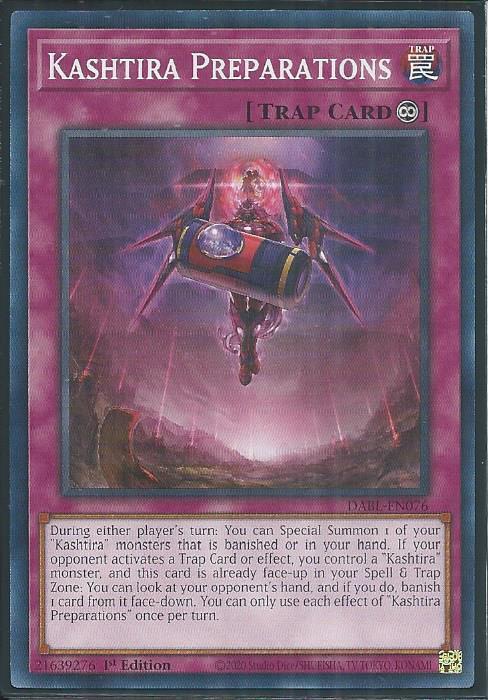 Darkwing Blast DABL-EN076 Kashtira Preparations