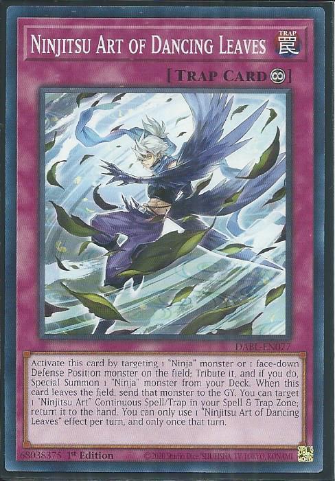 Darkwing Blast DABL-EN077 Ninjitsu Art of Dancing Leaves