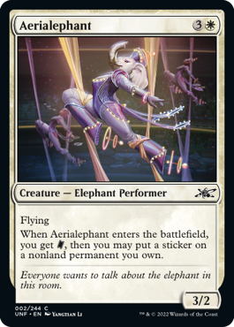 MTG Unfinity 002/244 Aerialephant
