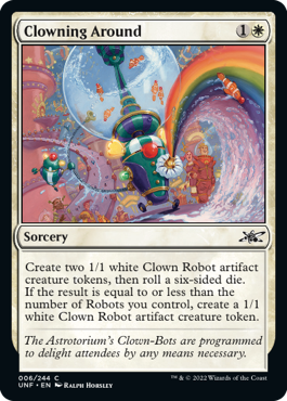 MTG Unfinity 006/244 Clowning Around