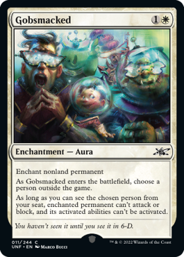 MTG Unfinity 011/244 Gobsmacked