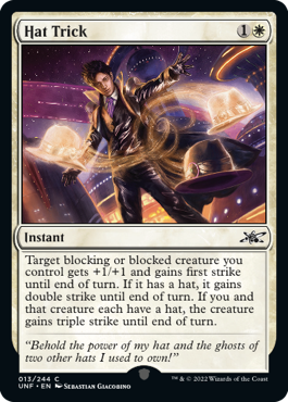 MTG Unfinity 013/244 Hat Trick