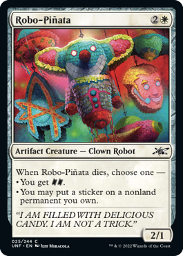 MTG Unfinity 025/244 Robo-Piñata