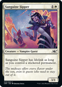 MTG Unfinity 026/244 Sanguine Sipper