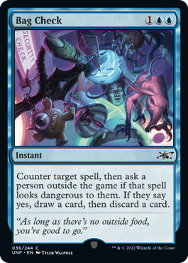 MTG Unfinity 036/244 Bag Check