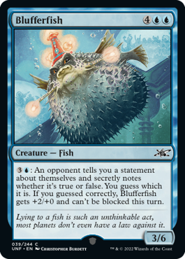 MTG Unfinity 039/244 Blufferfish