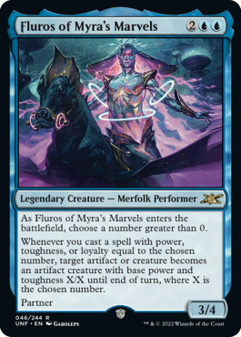 MTG Unfinity 046/244 Fluros of Myra's Marvels