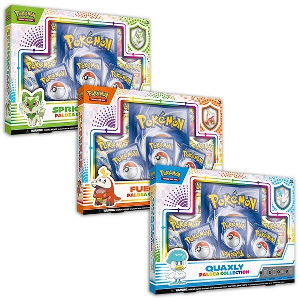 Pokémon TCG: Paldea Collection - Sprigatito / Fuecoco / Quaxly
