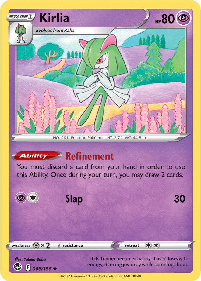 SWSH Silver Tempest 068/195 Kirlia