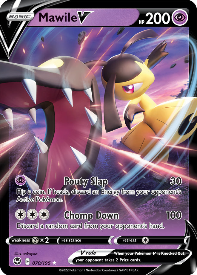 SWSH Silver Tempest 070/195 Mawile V