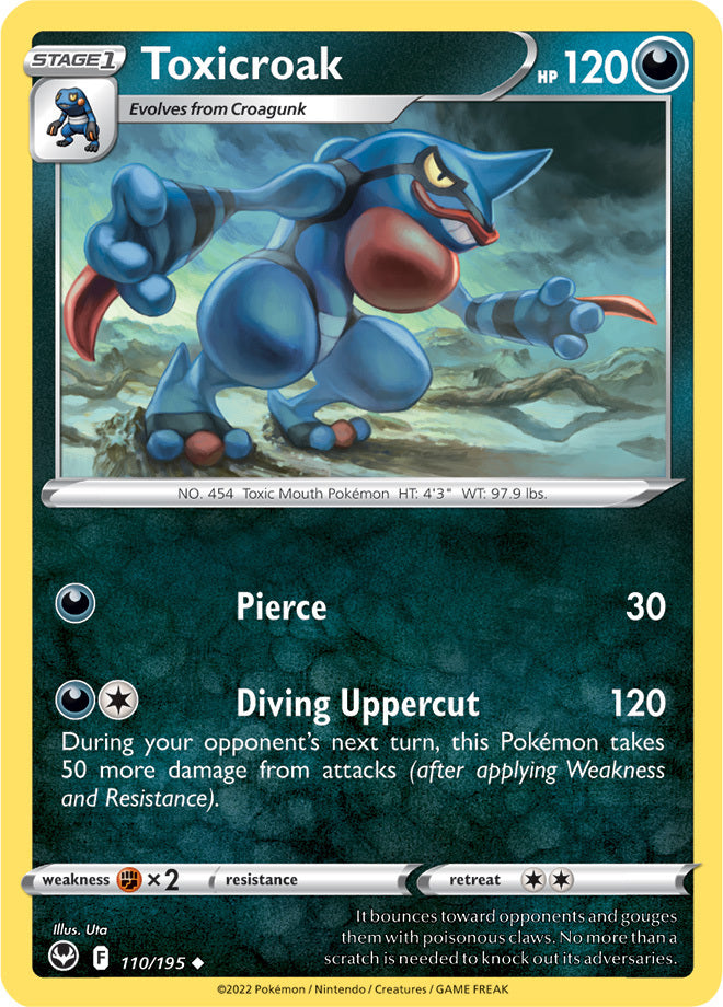 SWSH Silver Tempest 110/195 Toxicroak