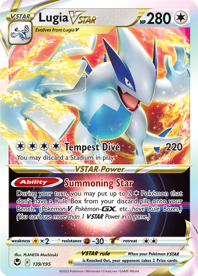 SWSH Silver Tempest 139/195 Lugia VSTAR