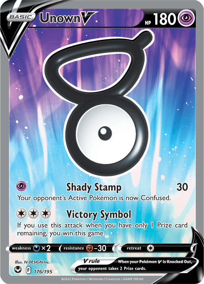 SWSH Silver Tempest 176/195 Unown V