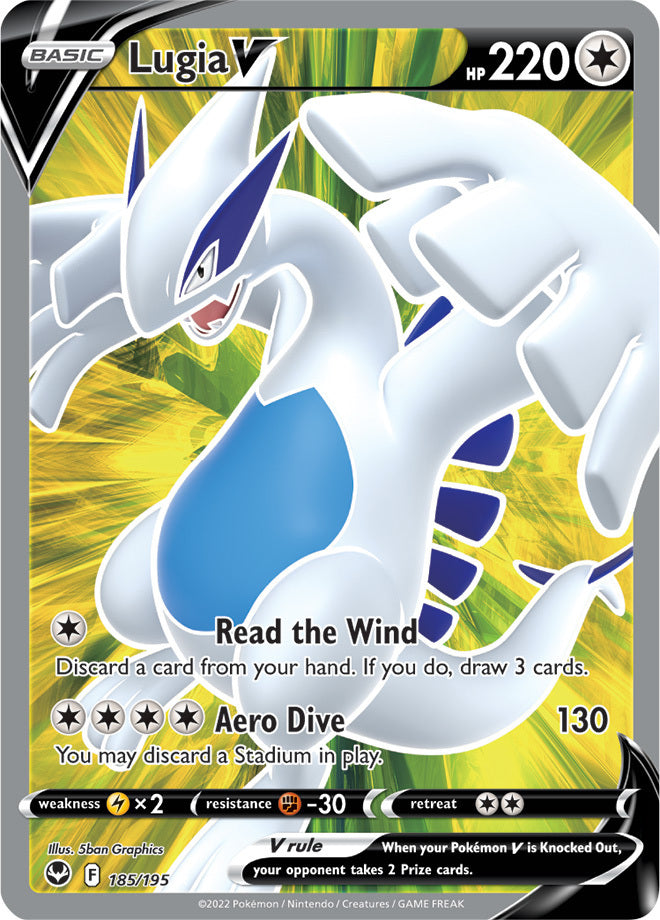 SWSH Silver Tempest 185/195 Lugia V