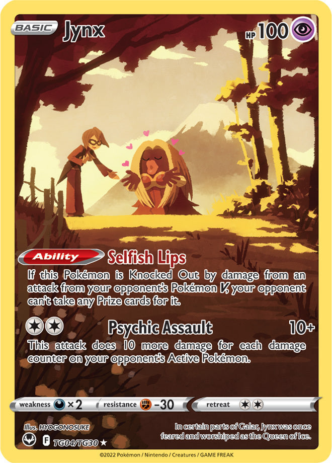 SWSH Silver Tempest TG04-TG30 Jynx