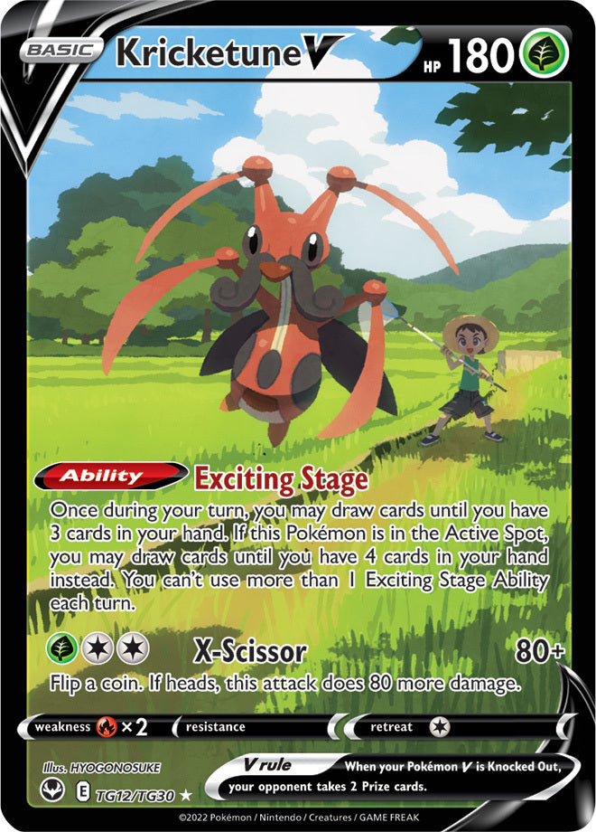 SWSH Silver Tempest TG12-TG30 Kricketune