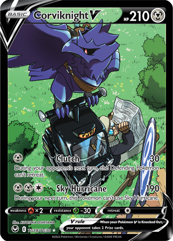 SWSH Silver Tempest TG18-TG30 Corviknight V