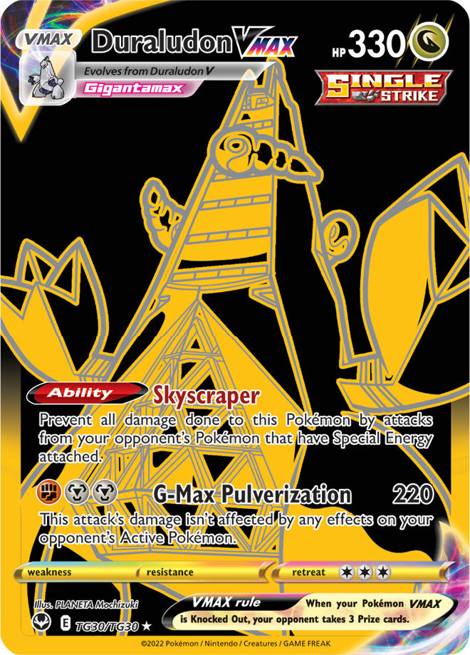 SWSH Silver Tempest TG30-TG30 Duraludon VMAX