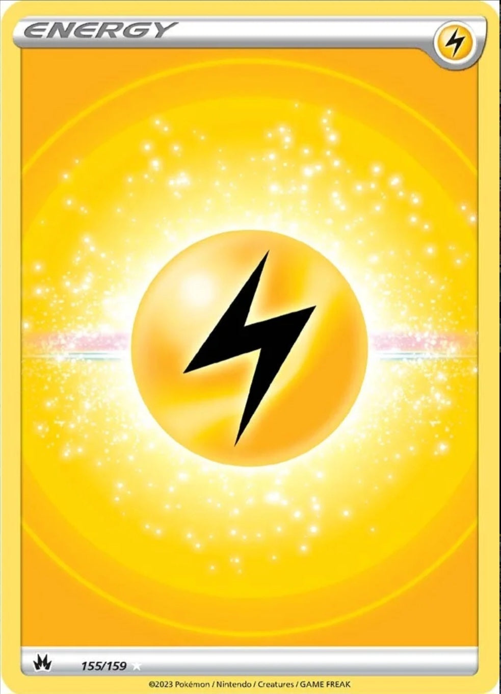 SWSH Crown Zenith 155/159 Lightning Energy Ultra Rare