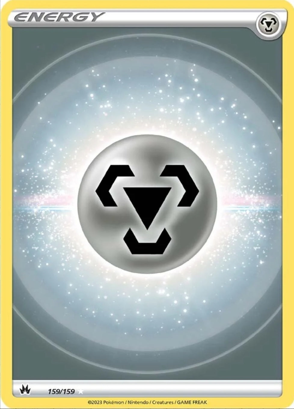 SWSH Crown Zenith Metal Energy Holo