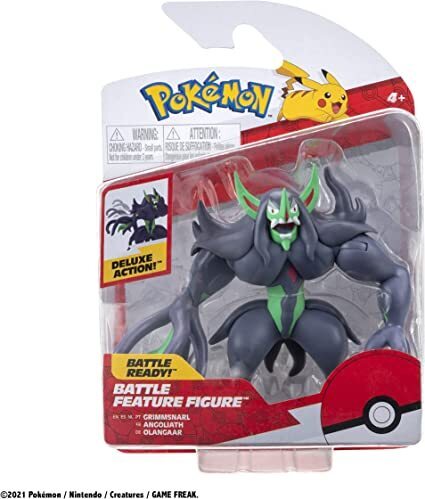 Pokemon - 4.5 Inch Battle Feature Figure - Grimmsnarl