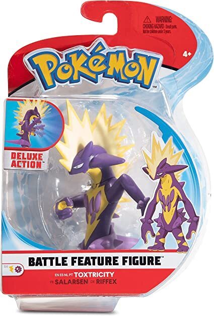Pokemon - 4.5 Inch Battle Feature Figure - Toxtricity