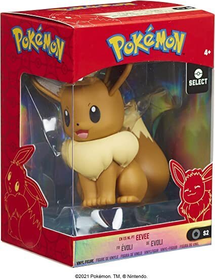 Pokemon- 4 Inch Kanto Vinyl Figure Eevee Series 2